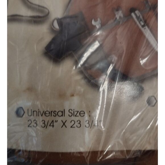 Bib Apron for Tools/Crafting Canvas 8 Pockets 2 Hammer Loops - Picture 4 of 4